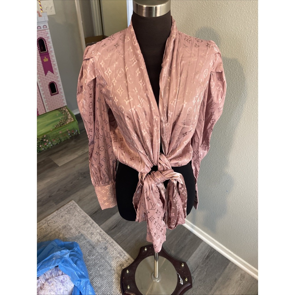 Hey Babe Women LV Blouse Pink Size M